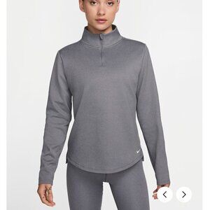 NWOT NIKE thermafit half-zip| | Size L | grey